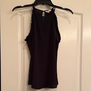Elegant Black Sleeveless Top